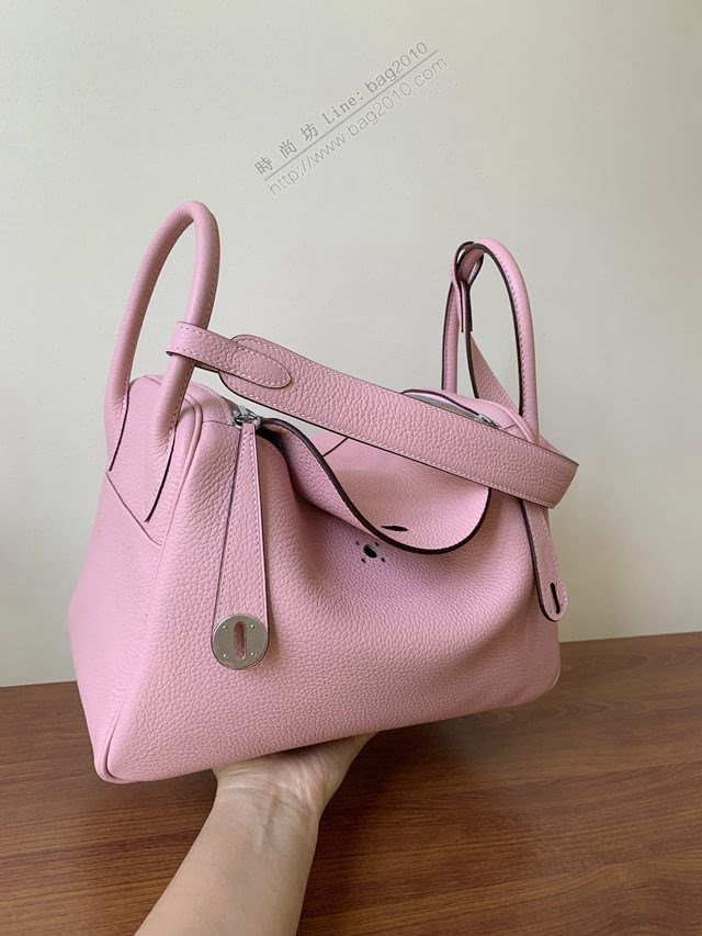 Hermes女包 愛馬仕lindy togo皮 金扣 銀扣 Hermes手提肩背包  am1950